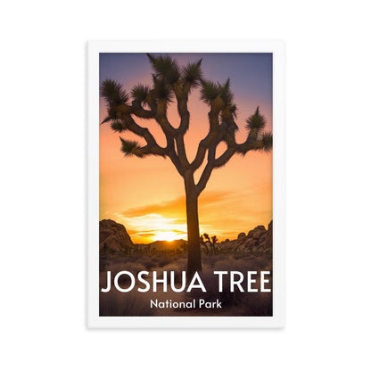 Joshua Tree National Park Framed poster - Wander Trails