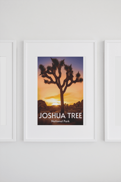 Joshua Tree National Park Poster - Premium Matte Posters - Wander Trails