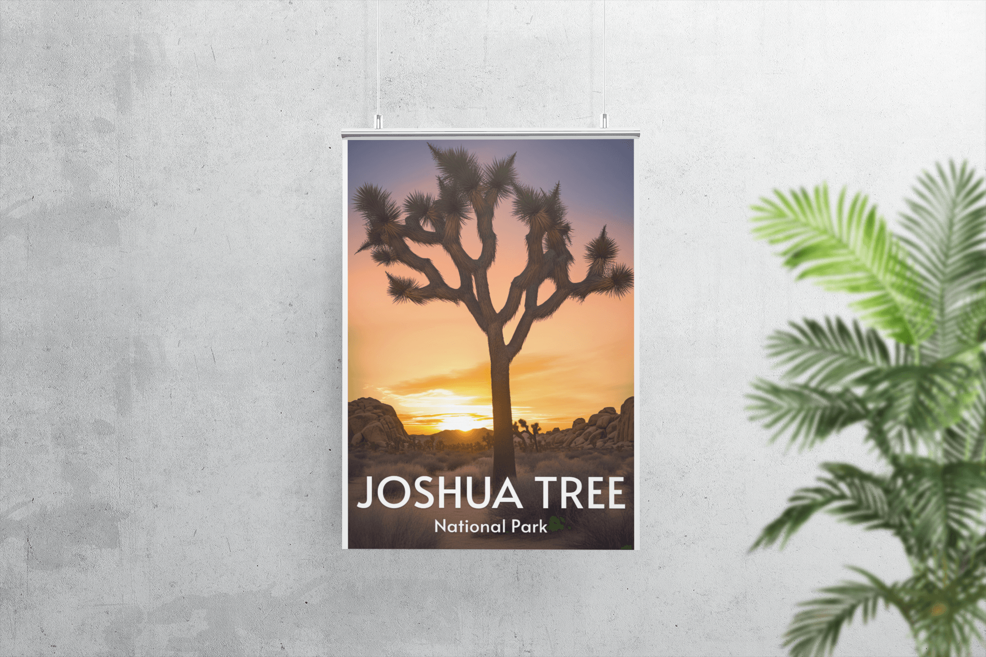 Joshua Tree National Park Poster - Premium Matte Posters - Wander Trails