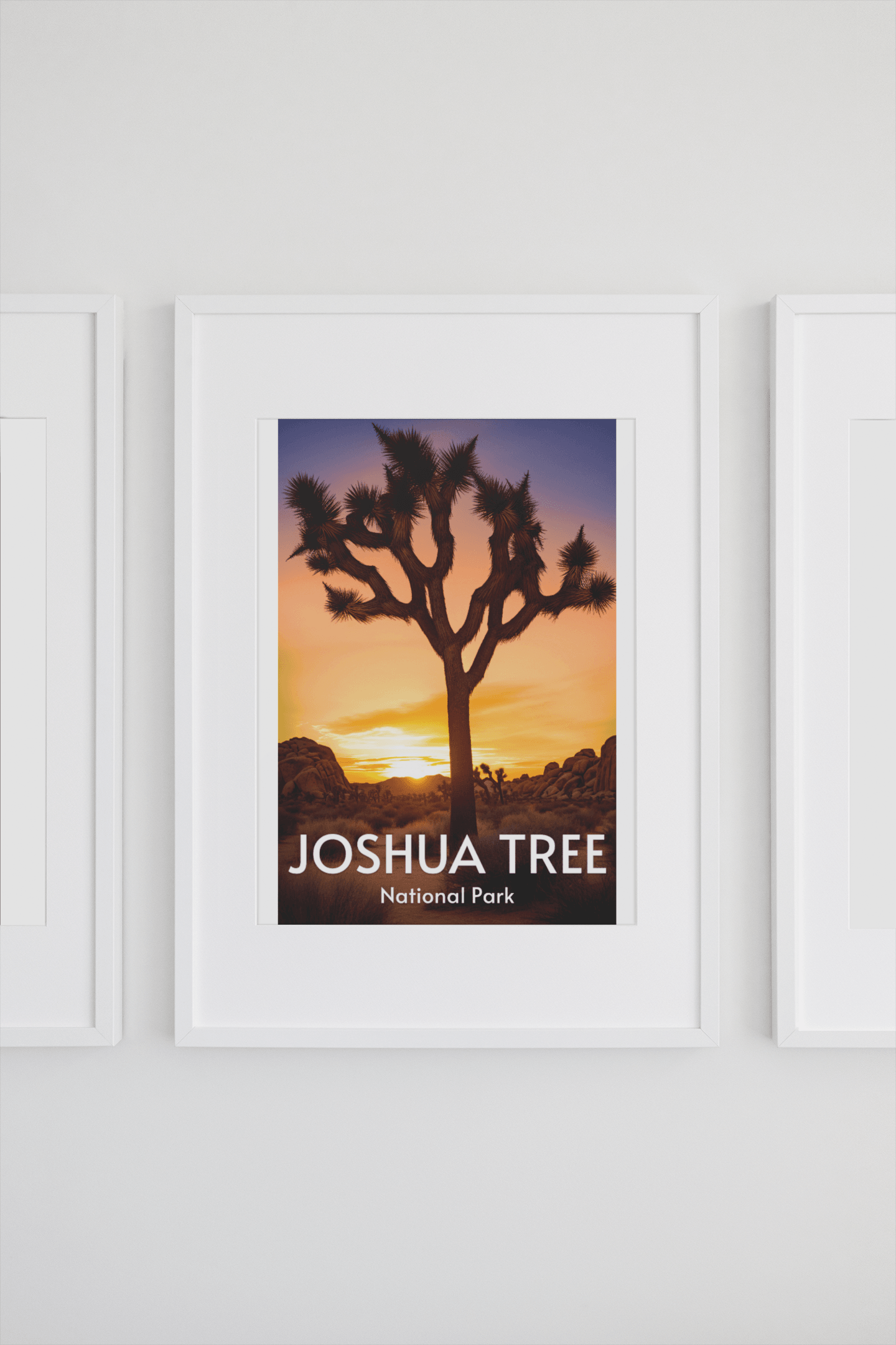 Joshua Tree Poster, desert tree
