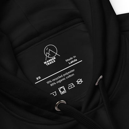 Just Another Half a mile or so Premium eco hoodie - Wander Trails