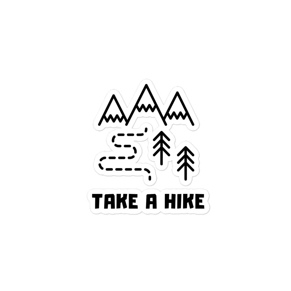 Take a Hike sticker