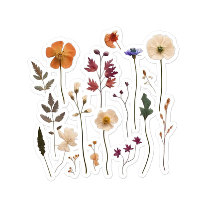 Pressed Wildflowers sticker