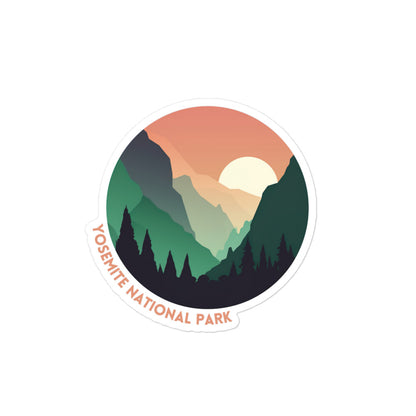 Yosemite National Park sticker