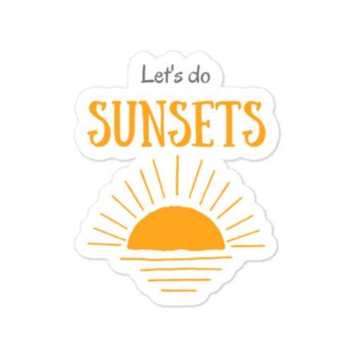 Let's do Sunset sticker - Wander Trails