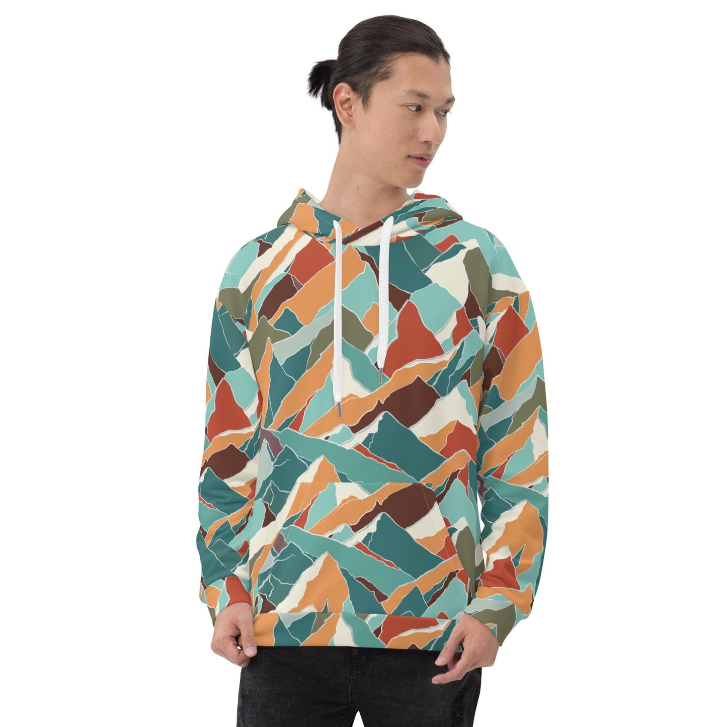 Mountain Camo Unisex Hoodie - Wander Trails