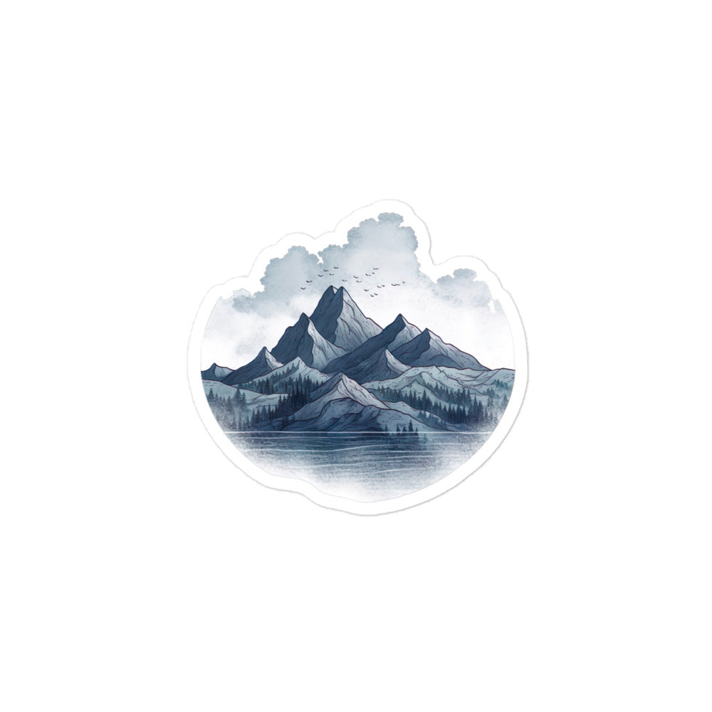 Mountain dream sticker - Wander Trails