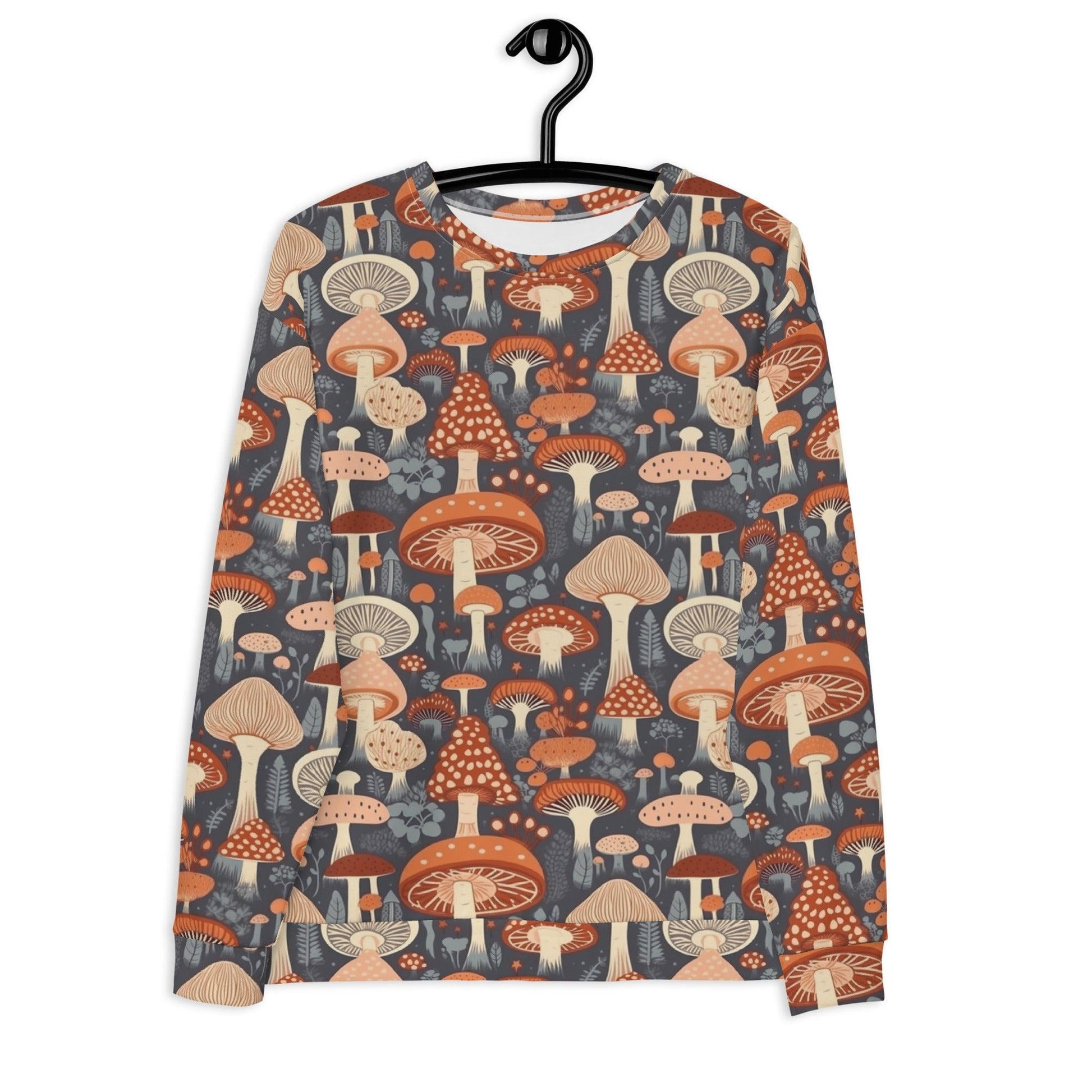 Mushroom Unisex Sweatshirt - Wander Trails