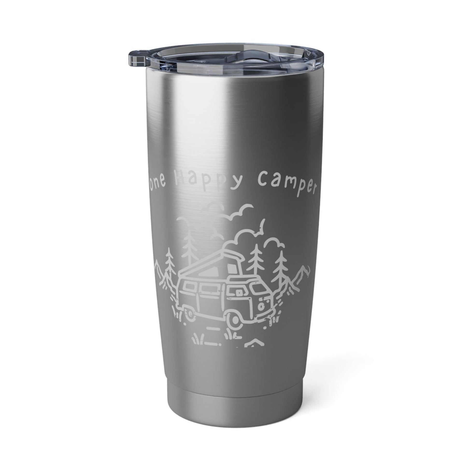 One Happy Camper 20oz Tumbler - Wander Trails