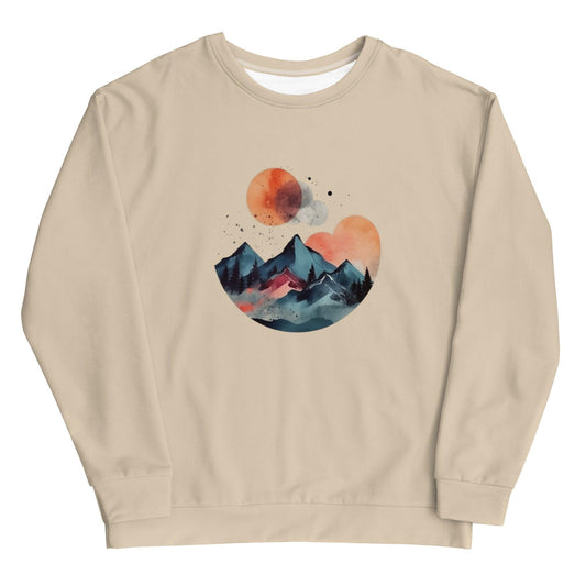 Peak sunset Unisex Sweatshirt - Wander Trails