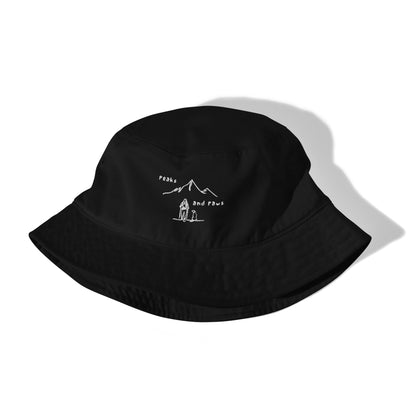 Peaks and Paws Organic Bucket Hat - Wander Trails