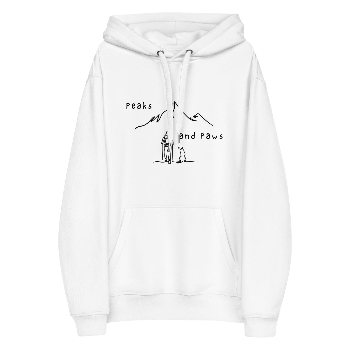 Peaks and Paws Premium eco hoodie - Wander Trails