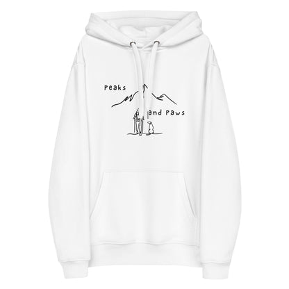 Peaks and Paws Premium eco hoodie - Wander Trails