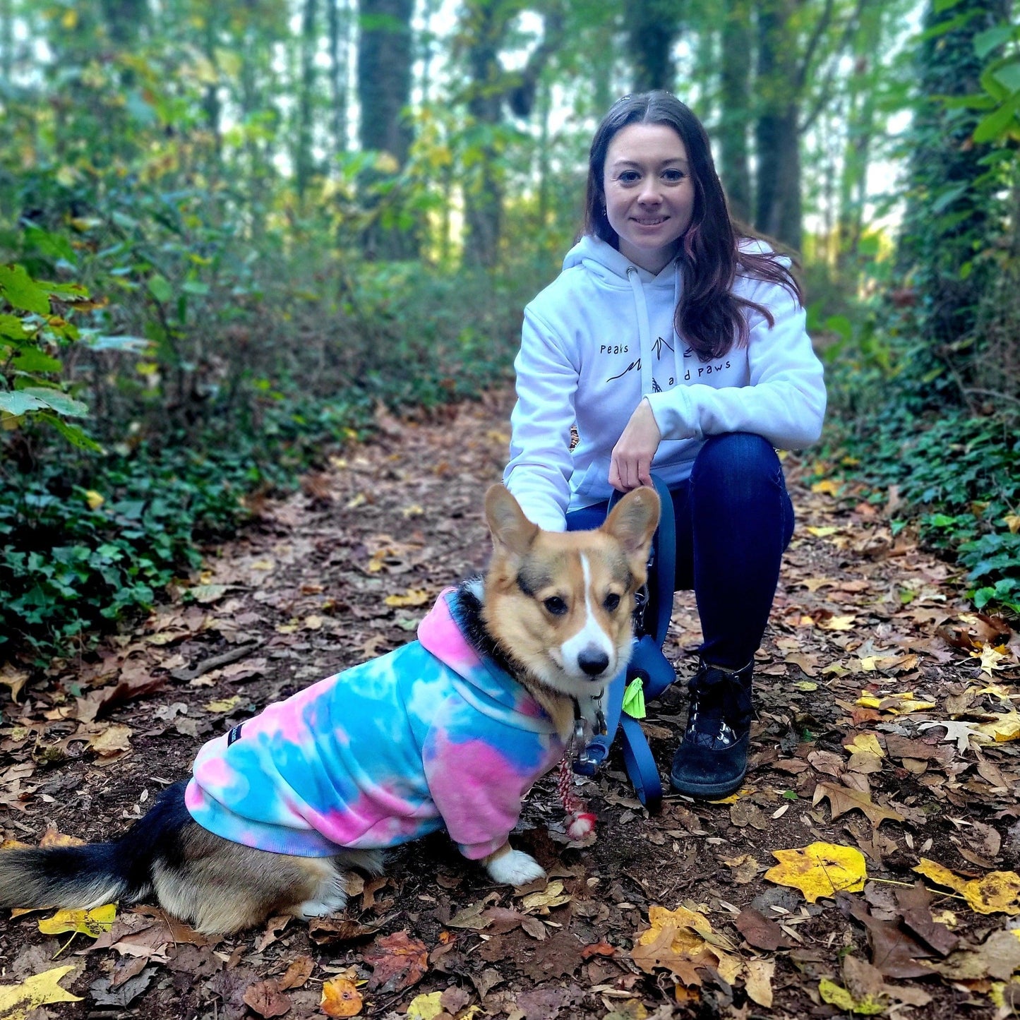 Peaks and Paws Premium eco hoodie - Wander Trails