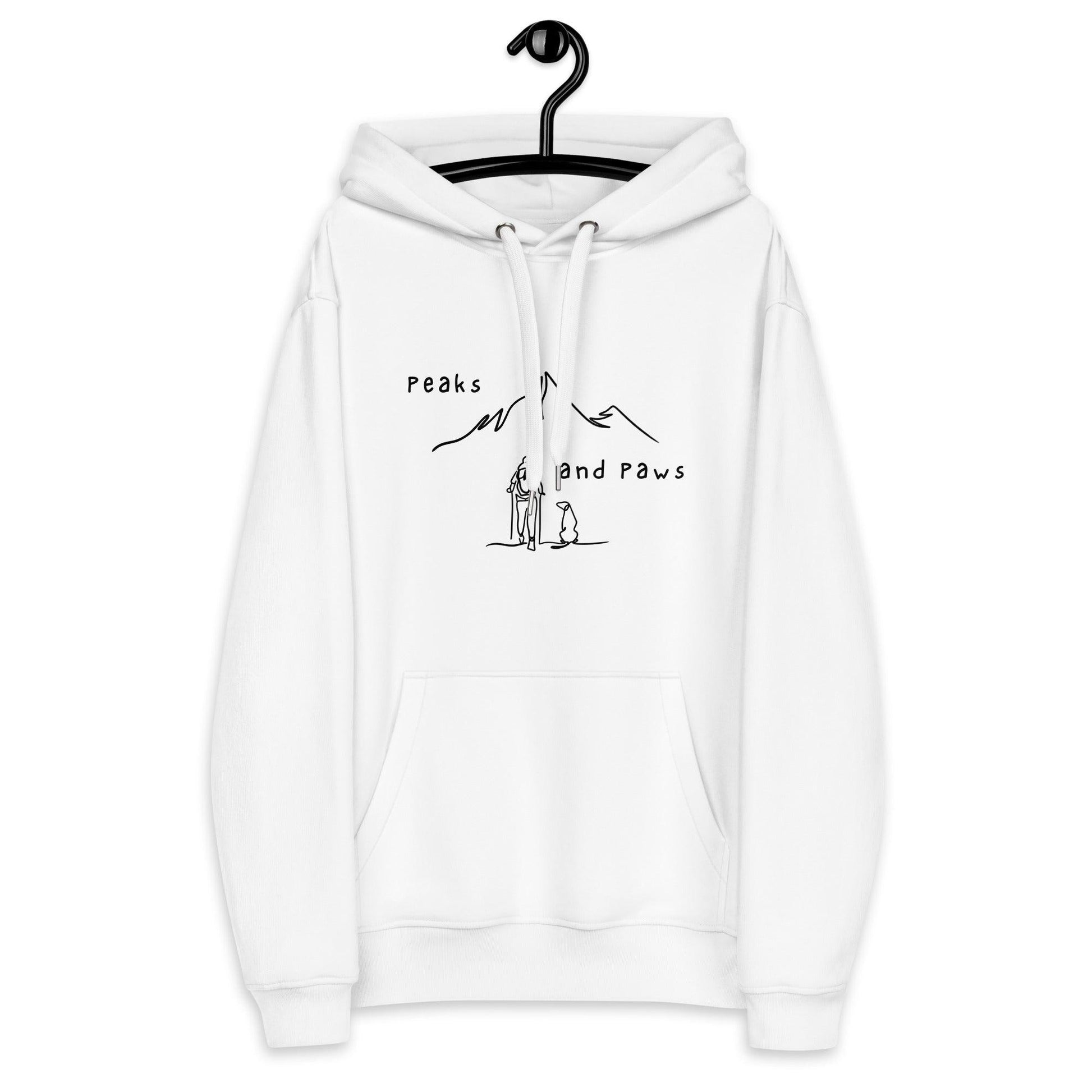 Peaks and Paws Premium eco hoodie - Wander Trails