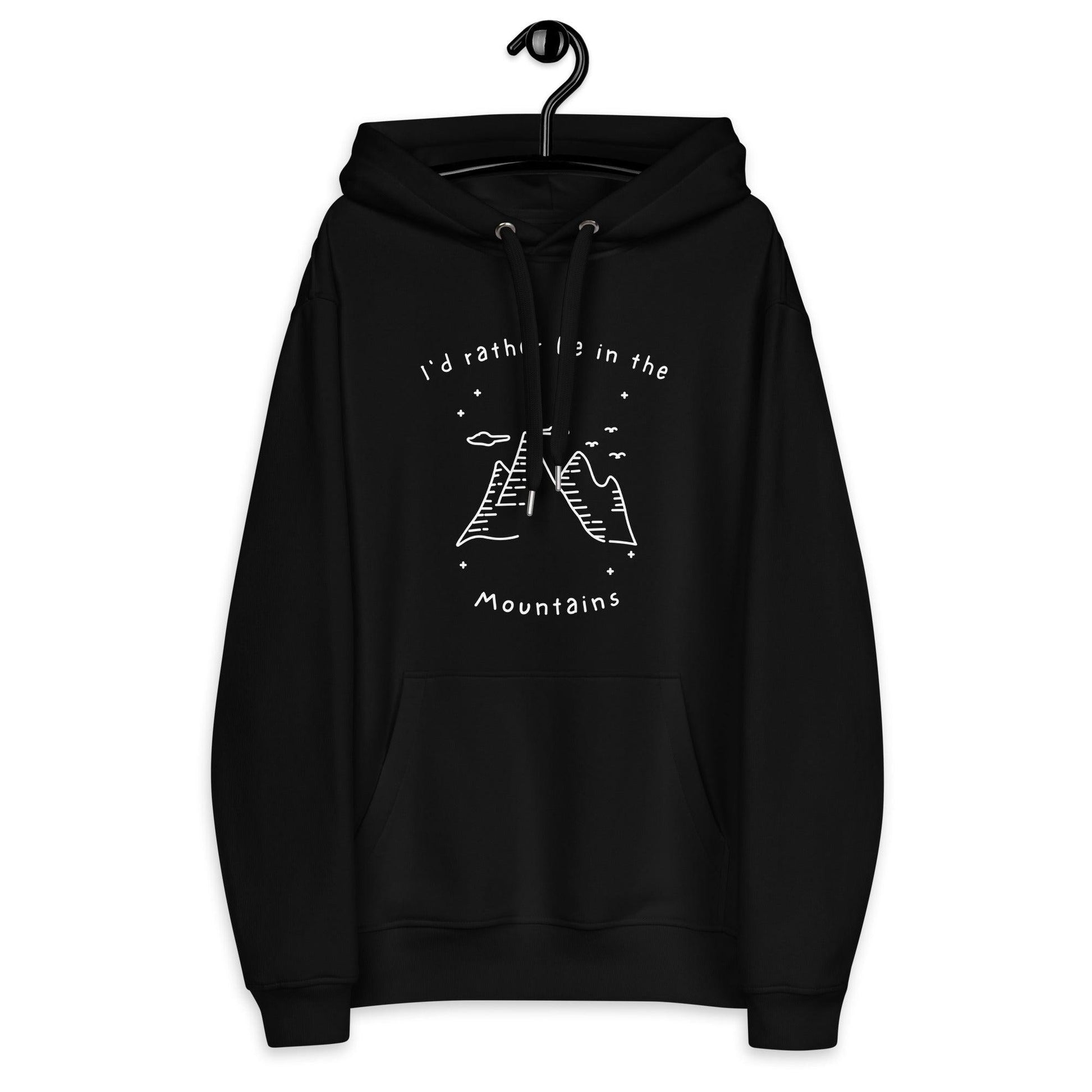 I'd rather be in the Mountains Premium eco hoodie - Wander Trails