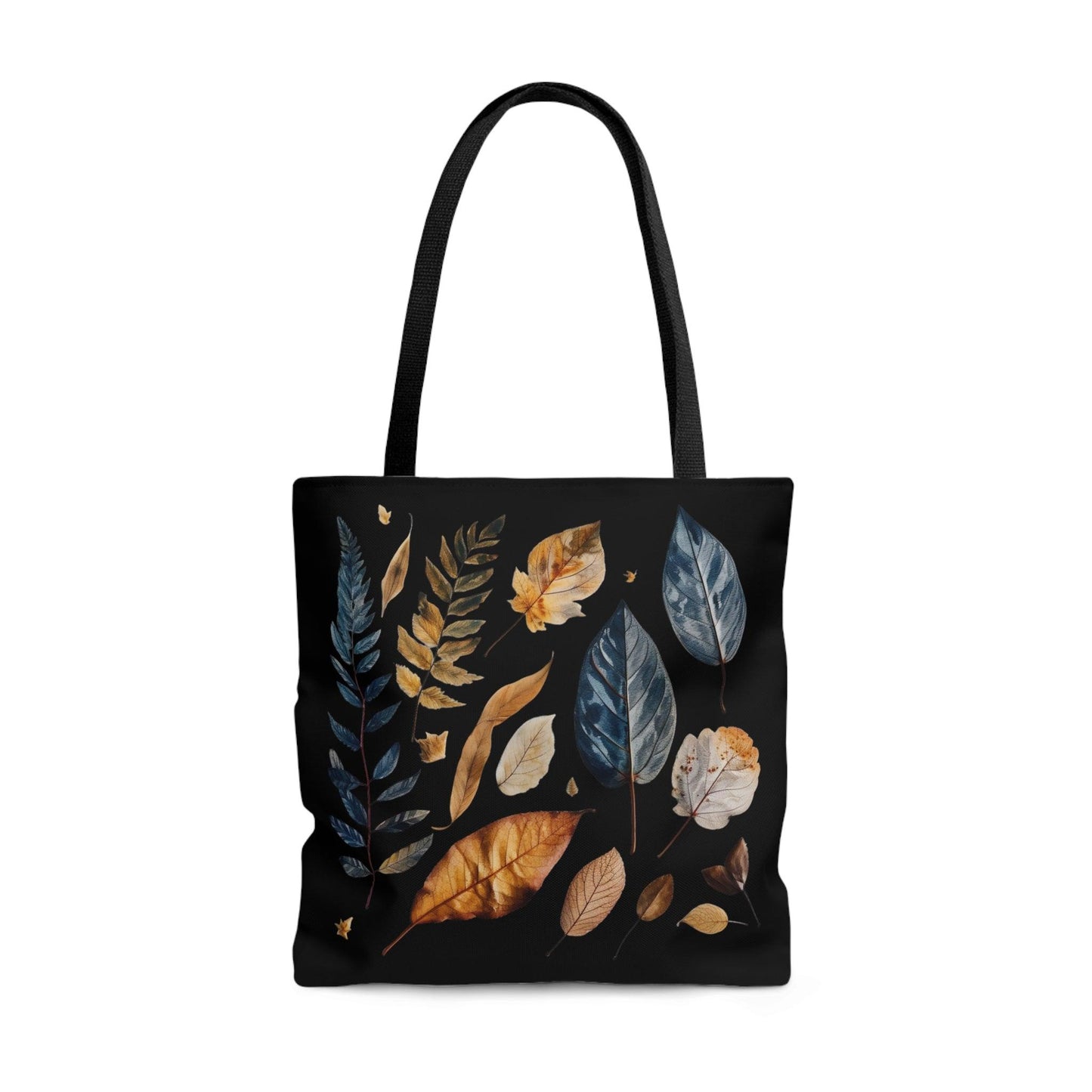 Pressed Fall Leaves Tote Bag - Wander Trails