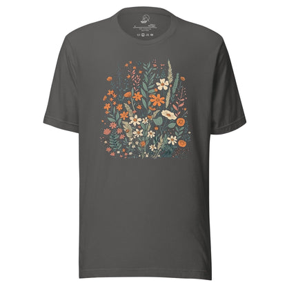 Retro Flowers Unisex T-shirt - Wander Trails