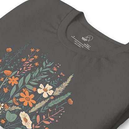 Retro Flowers Unisex T-shirt - Wander Trails