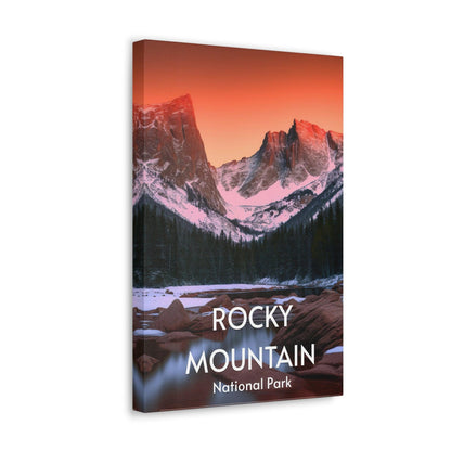 Rocky Mountain National Park Canvas Print - Wander Trails