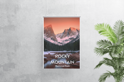 Rocky Mountain National Park Poster - Premium Matte Posters - Wander Trails