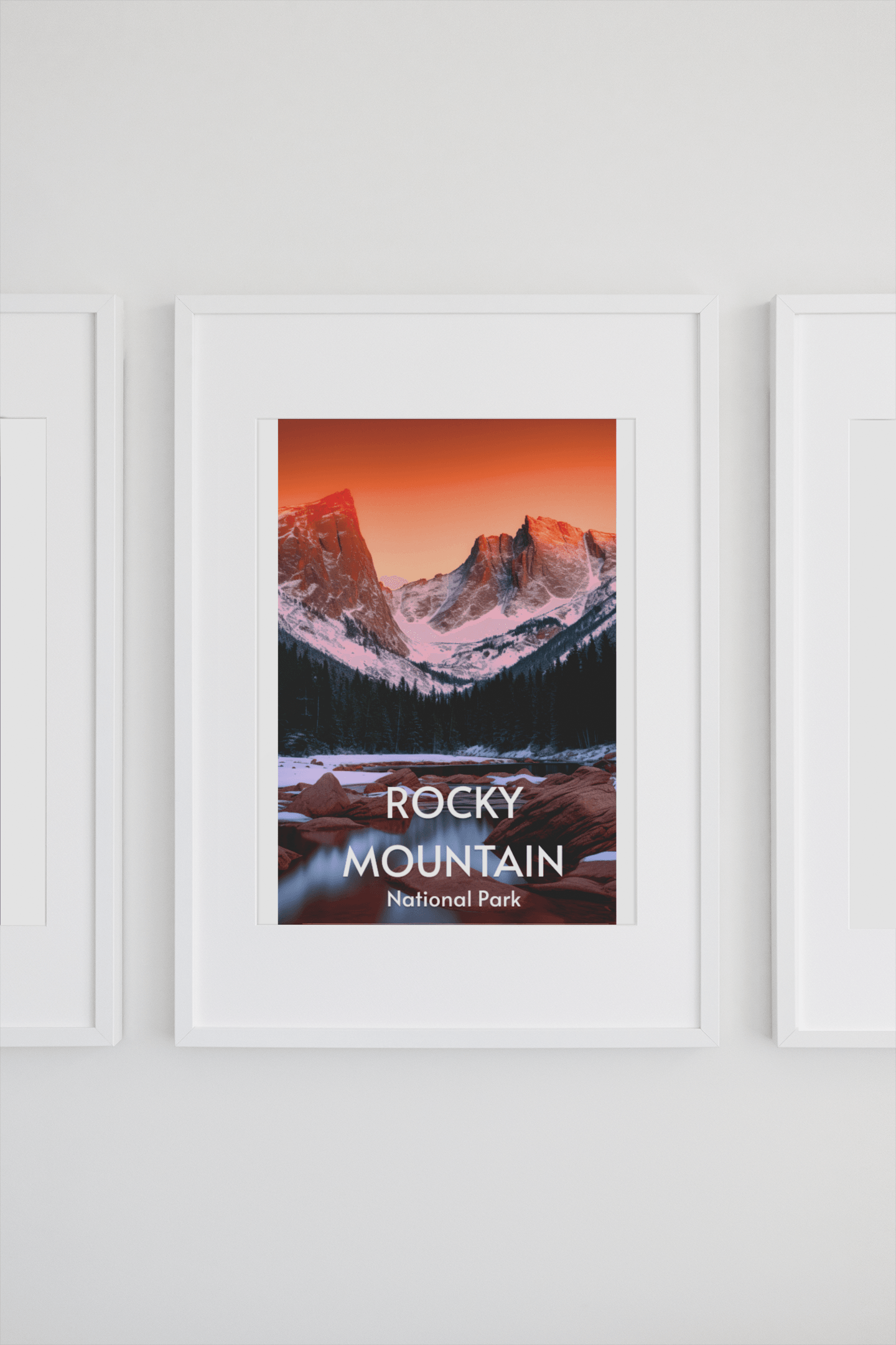 Rocky Mountain Poster, Emerald lake