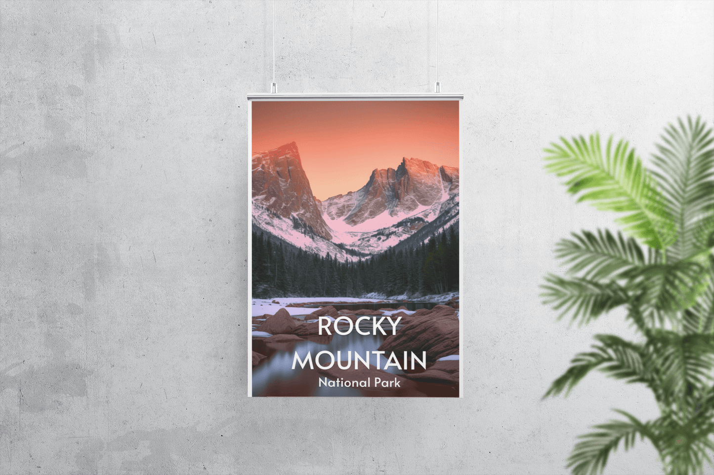 Rocky Mountain Poster, Emerald lake