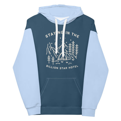 Staying in the Billion Star Hotel Unisex Hoodie - Wander Trails