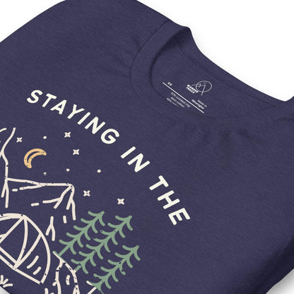 Staying in the Billion Star Hotel Unisex T-shirt - Wander Trails