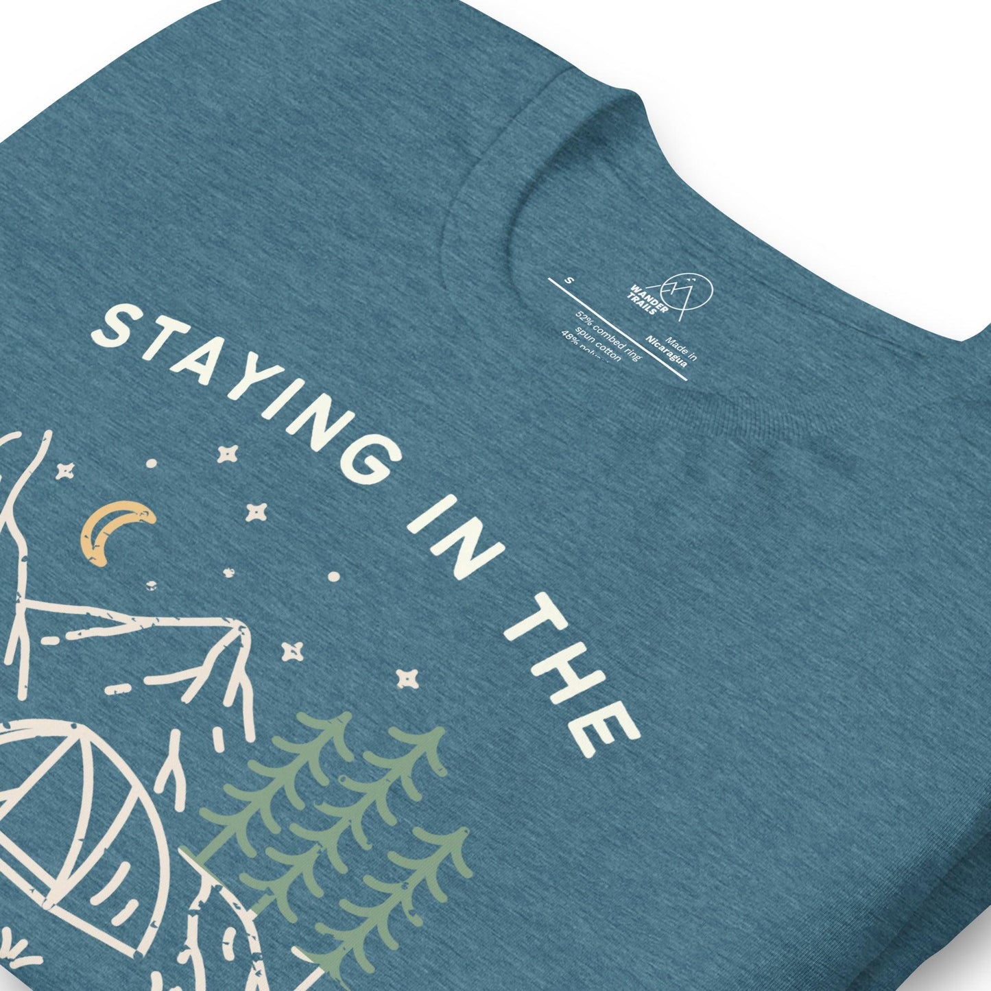 Staying in the Billion Star Hotel Unisex T-shirt - Wander Trails