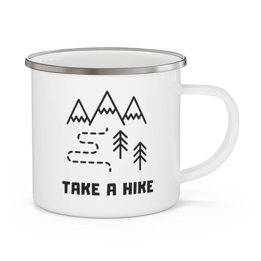 Take a Hike Enamel Camping Mug - Wander Trails