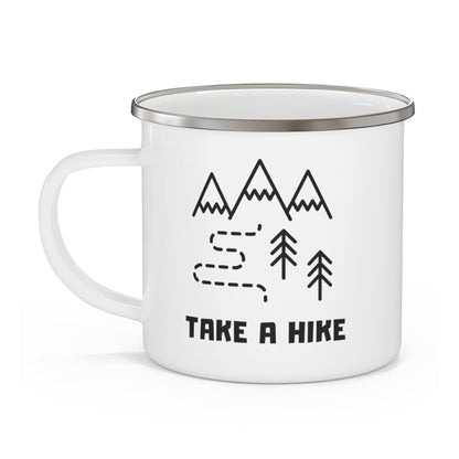 Take a Hike Enamel Camping Mug - Wander Trails