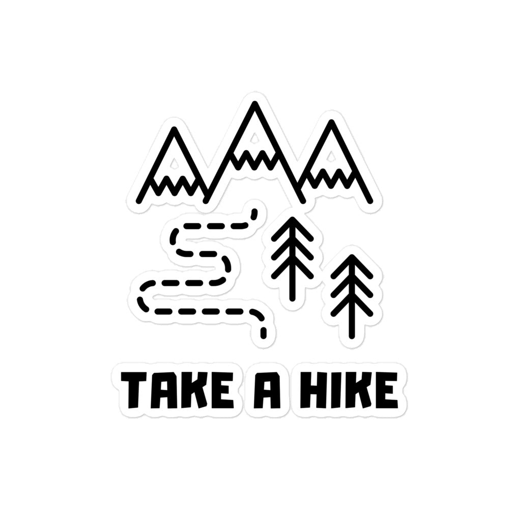 Take a Hike sticker - Wander Trails