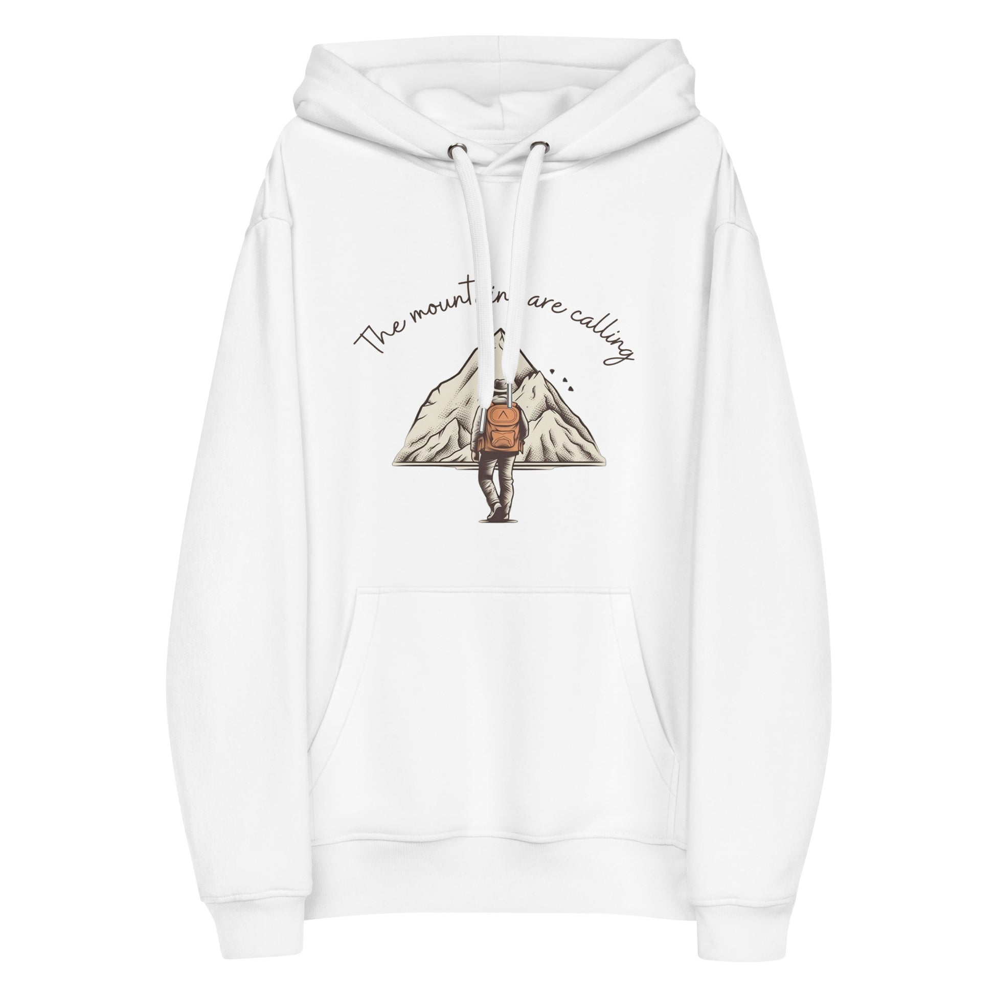 The Mountains are Calling Premium eco hoodie - Wander Trails