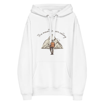 The Mountains are Calling Premium eco hoodie - Wander Trails