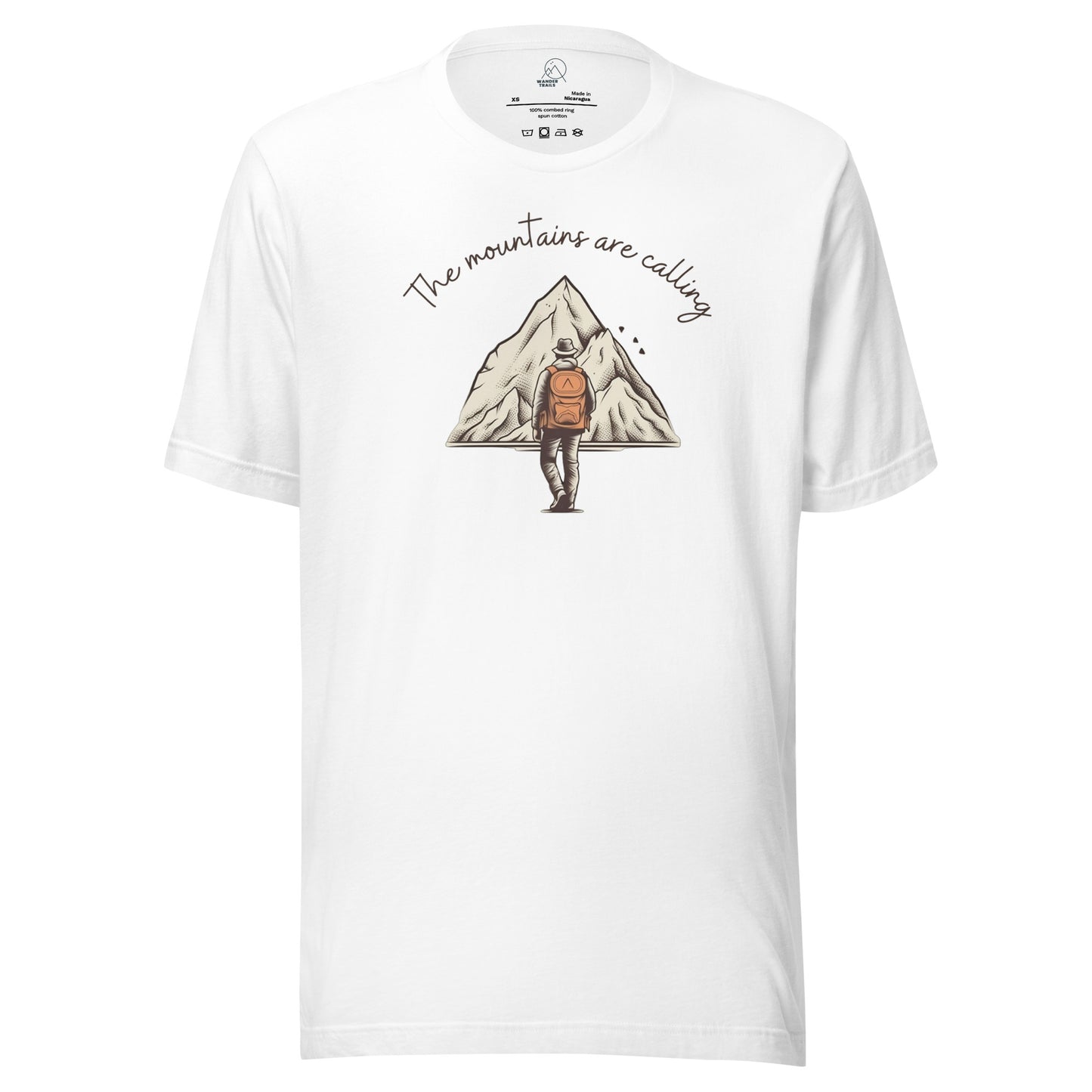 The Mountains are Calling Unisex T-shirt - Wander Trails