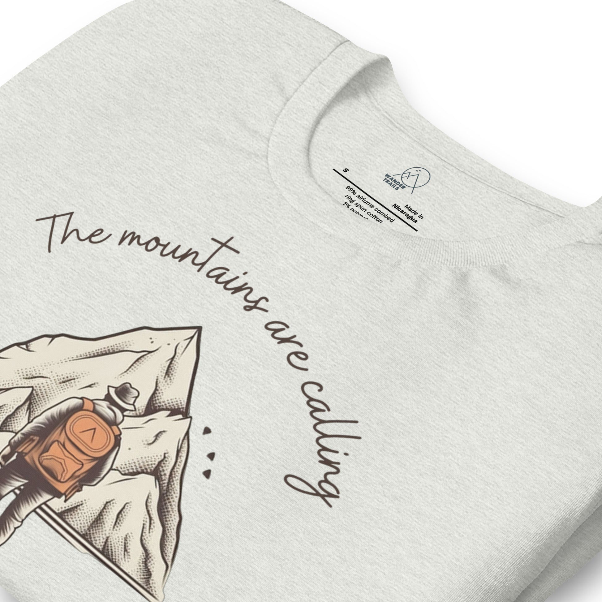 The Mountains are Calling Unisex T-shirt - Wander Trails