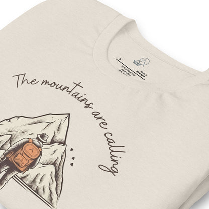 The Mountains are Calling Unisex T-shirt - Wander Trails