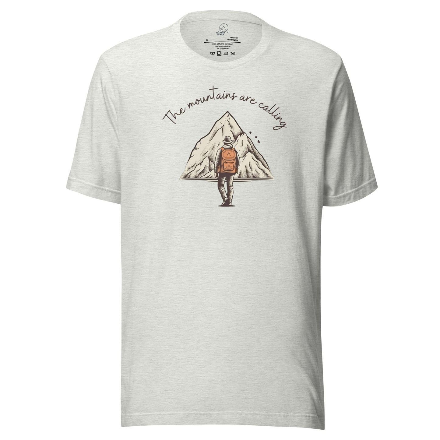 The Mountains are Calling Unisex T-shirt - Wander Trails