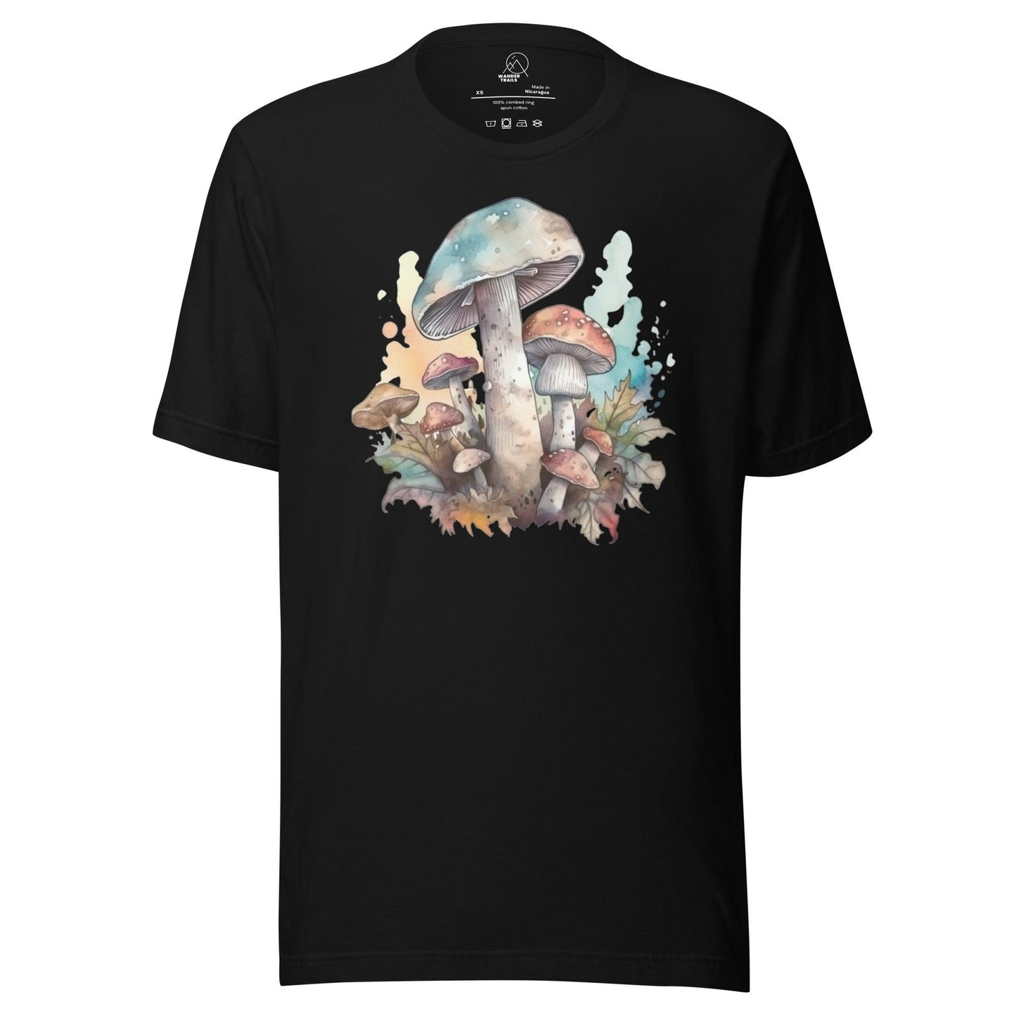 Watercolor Mushrooms Unisex T-shirt