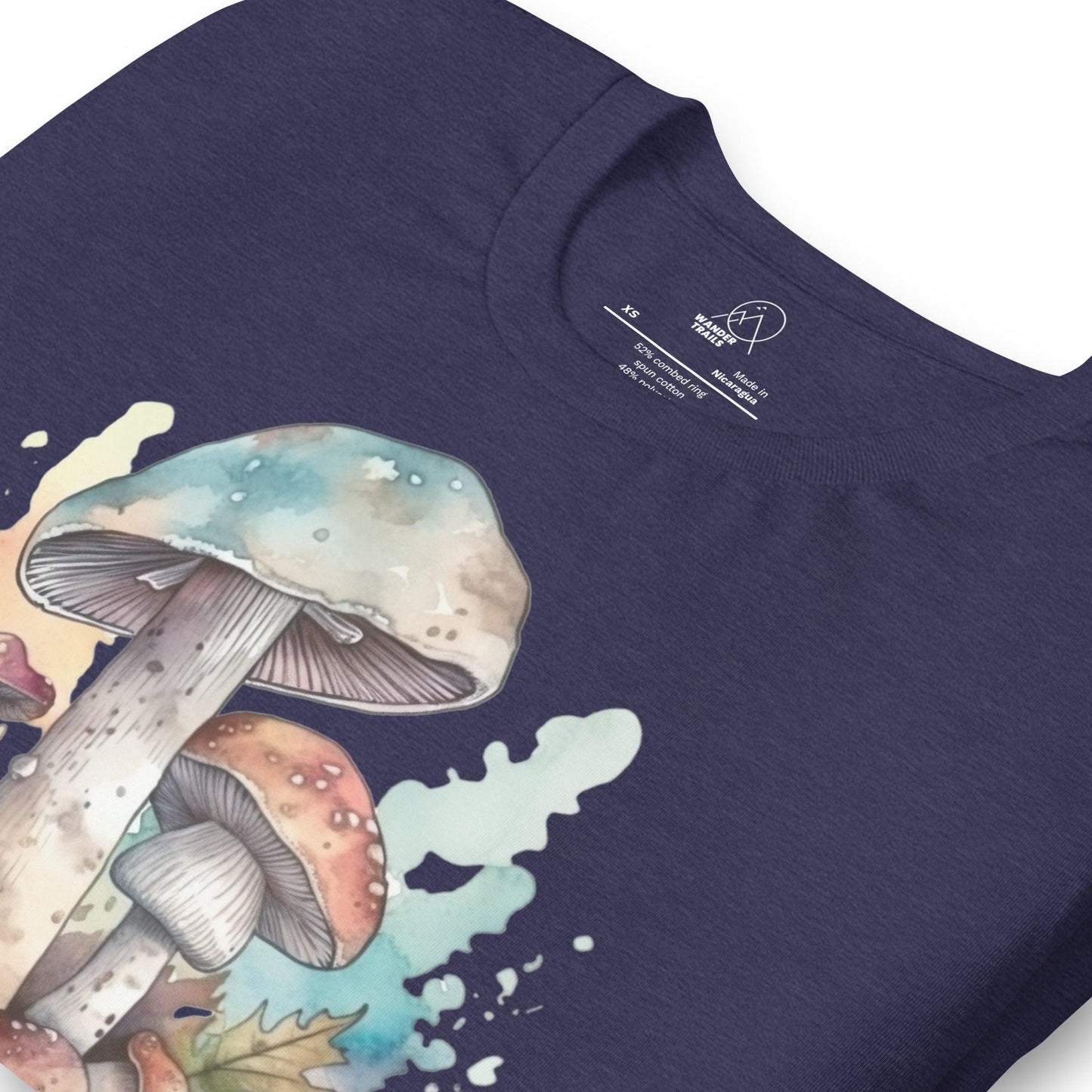 Watercolor Mushrooms Unisex T-shirt