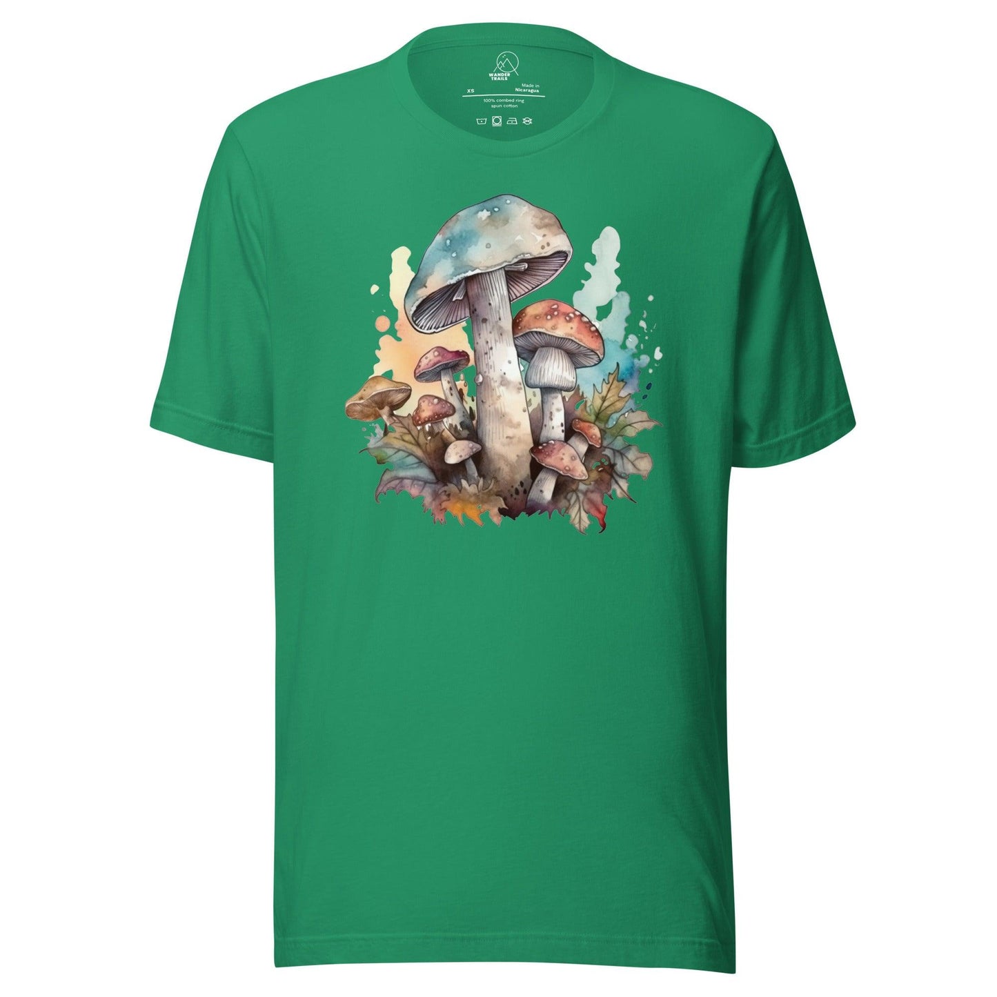 Watercolor Mushrooms Unisex T-shirt