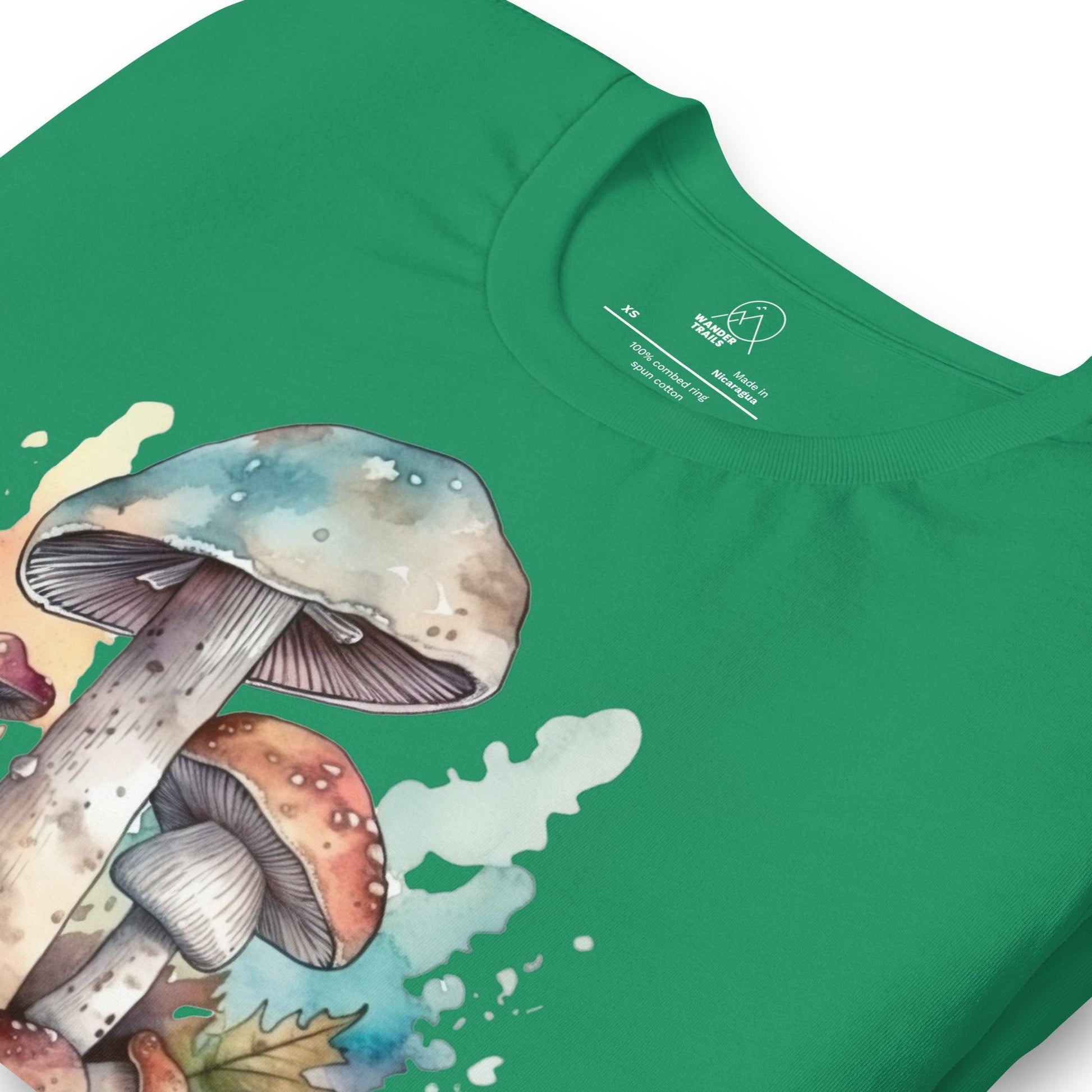 Watercolor Mushrooms Unisex T-shirt