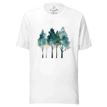 Watercolor Trees Unisex T-shirt