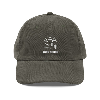 Take a Hike Vintage Corduroy Hat