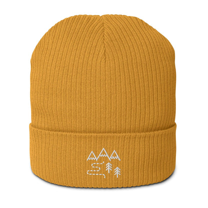 Wander Organic ribbed beanie - Wander Trails