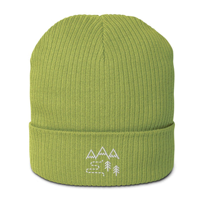 Wander Organic ribbed beanie - Wander Trails