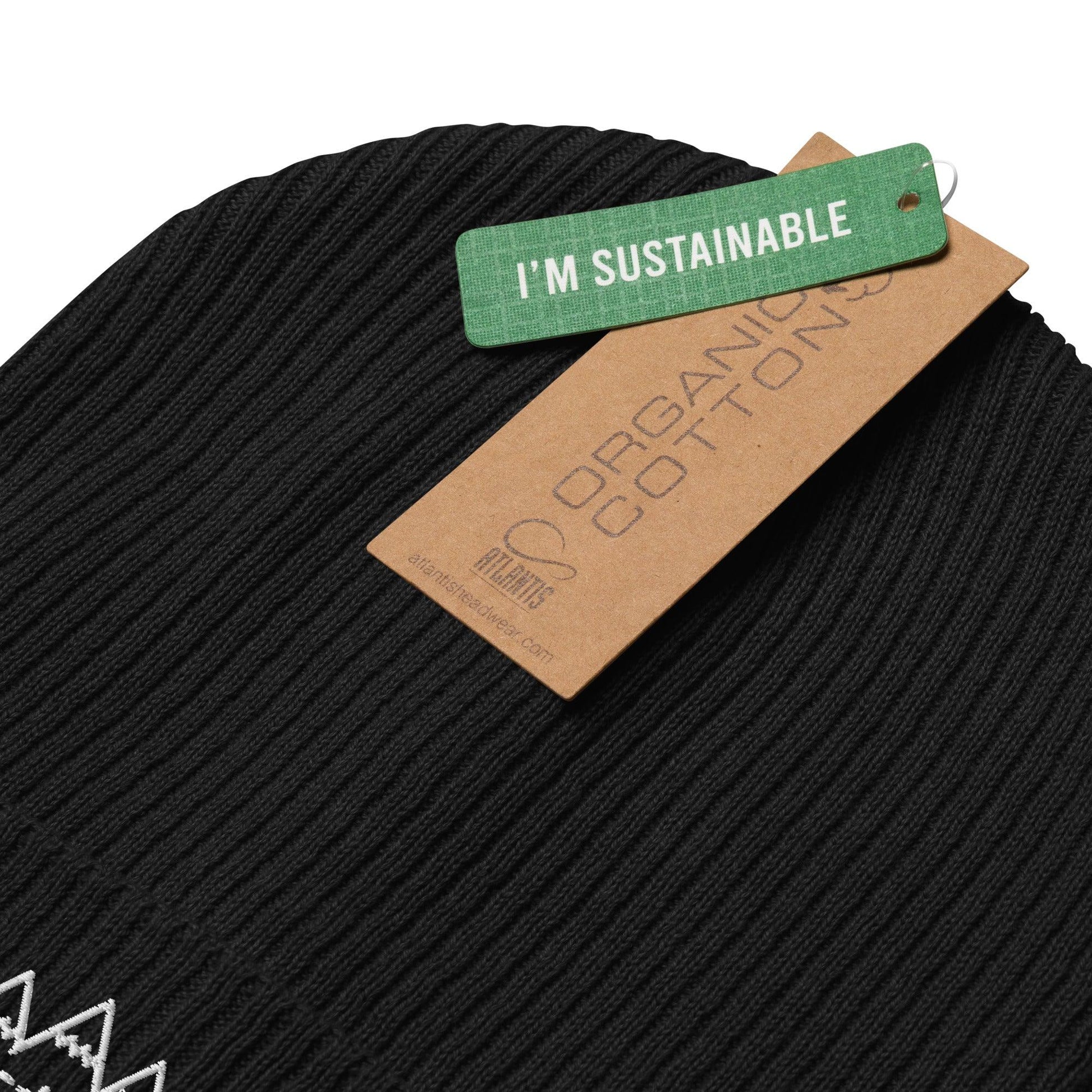 Wander Organic ribbed beanie - Wander Trails