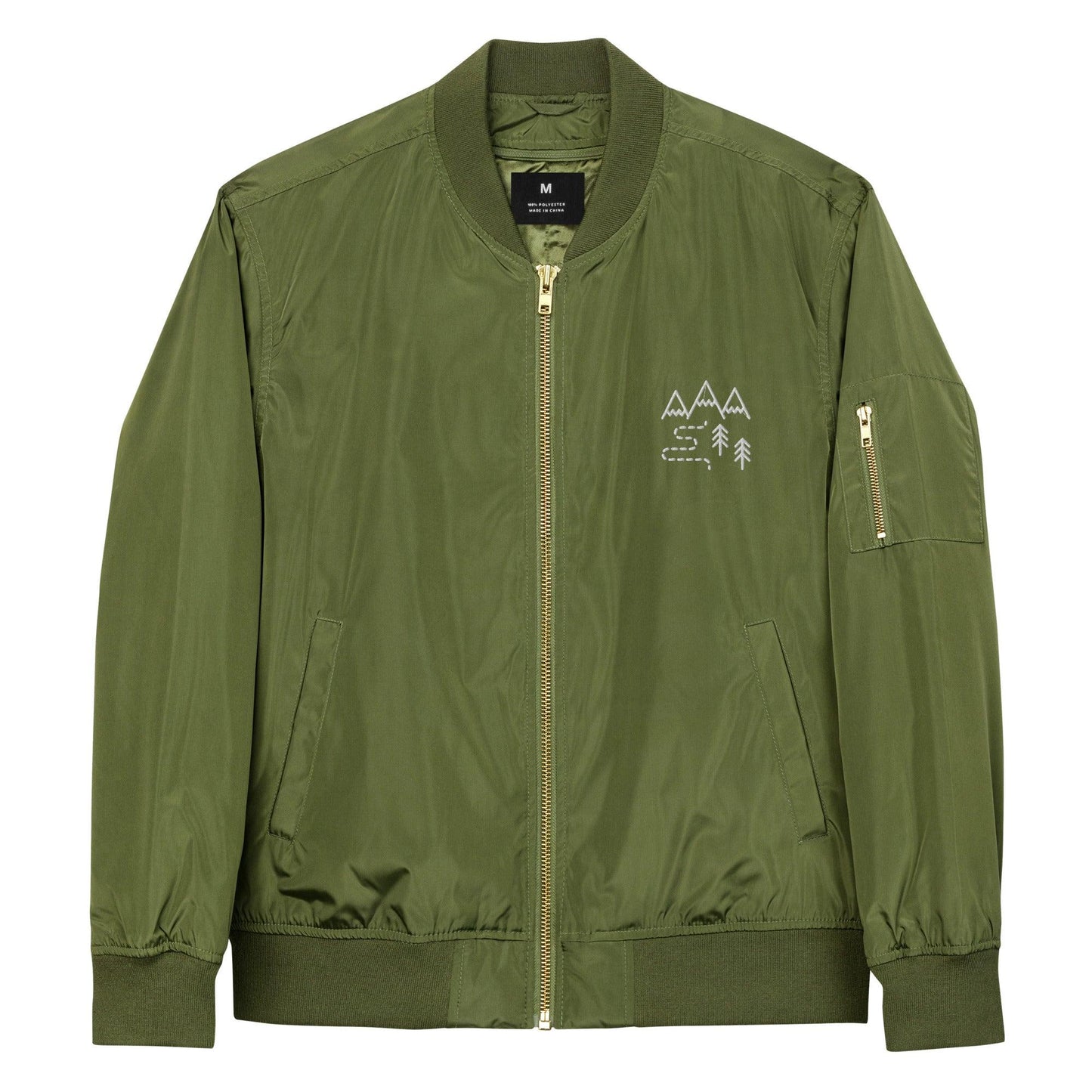 Wander Premium Recycled Bomber Jacket - Wander Trails