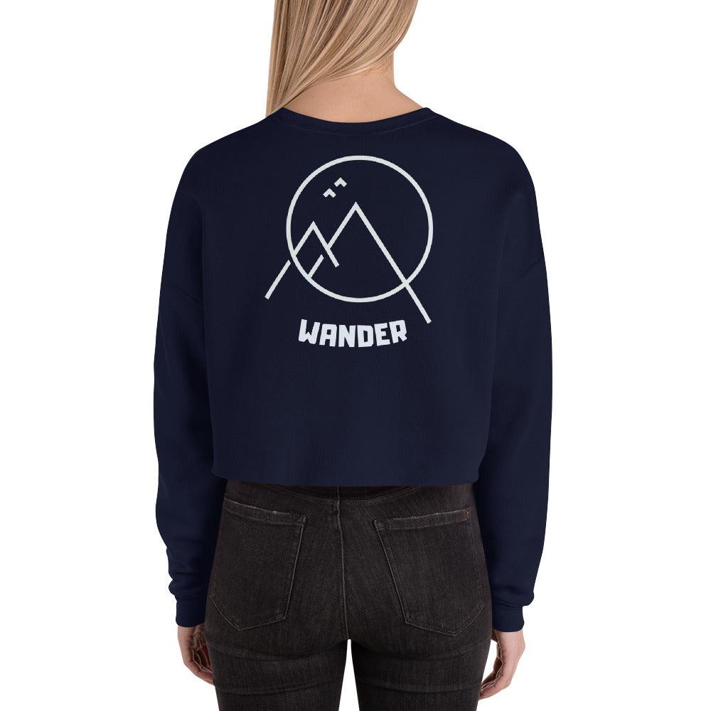 Wander Trails Cropped Fleece Sweatshirt - Wander Trails